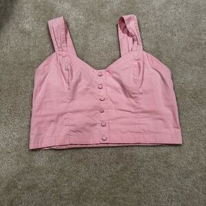 Abercrombie and Fitch Poplin Button-Through
Cami